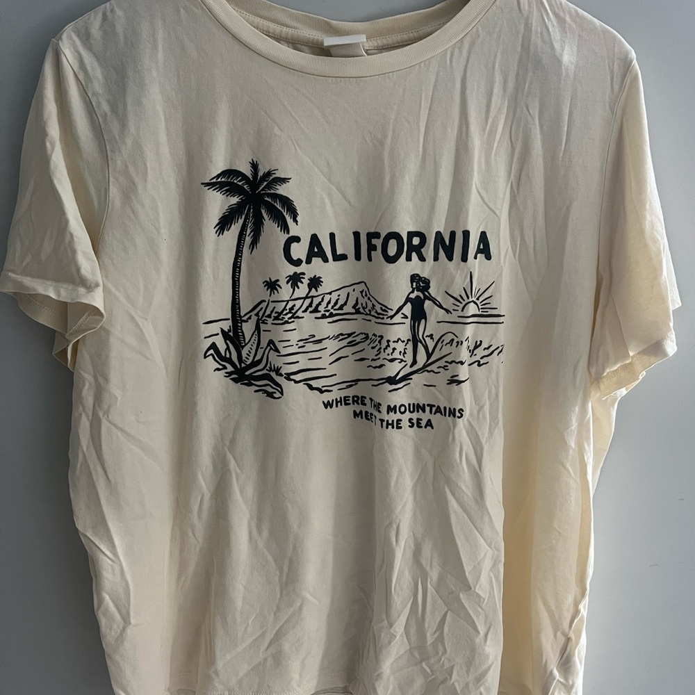 H&M Oversized Graphic Tee